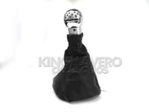 POMO CROMADO CON FUNDA DE PIEL - CHEVROLET CHEVY C2