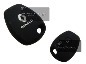 FUNDA DE SILICON PARA LLAVE DE RENAULT DUSTER MODELOS HASTA 2016, CONTROL CON 2 BOTONES.