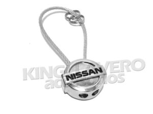 LLAVERO NISSAN, CORREA DE ACERO PLASTIFICADO