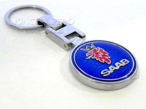 LLAVERO DOBLE VISTA, SAAB, MOVIMIENTO ARTICULADO