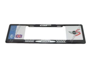 PORTAPLACAS EURO - MINI COOPER