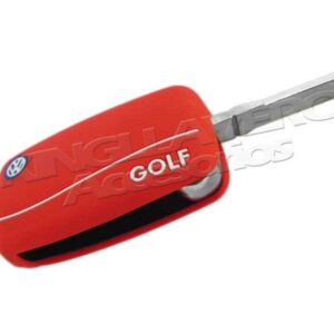 FUNDA SKIN PARA LLAVE TIPO NAVAJA VOLKSWAGEN GOLF, SPORTWAGEN, GTI, EUROPA