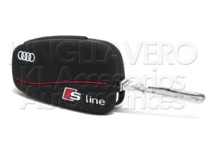 FUNDA SKIN EXCLUSIVA PARA LLAVE TIPO NAVAJA AUDI S LINE, A1, A3, A4, Q5
