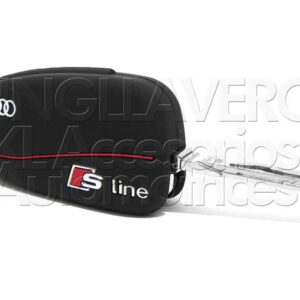 FUNDA SKIN EXCLUSIVA PARA LLAVE TIPO NAVAJA AUDI S LINE, A1, A3, A4, Q5