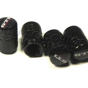 JUEGO DE TAPAS AIRE LLANTA VOLKSWAGEN GTI, ALUMINIO NEGRO, UNIVERSALES