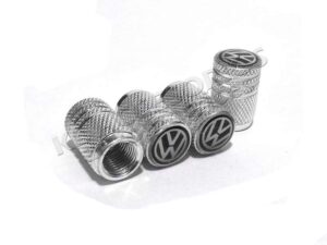 JUEGO DE TAPAS AIRE LLANTA VOLKSWAGEN, ALUMINIO, UNIVERSALES