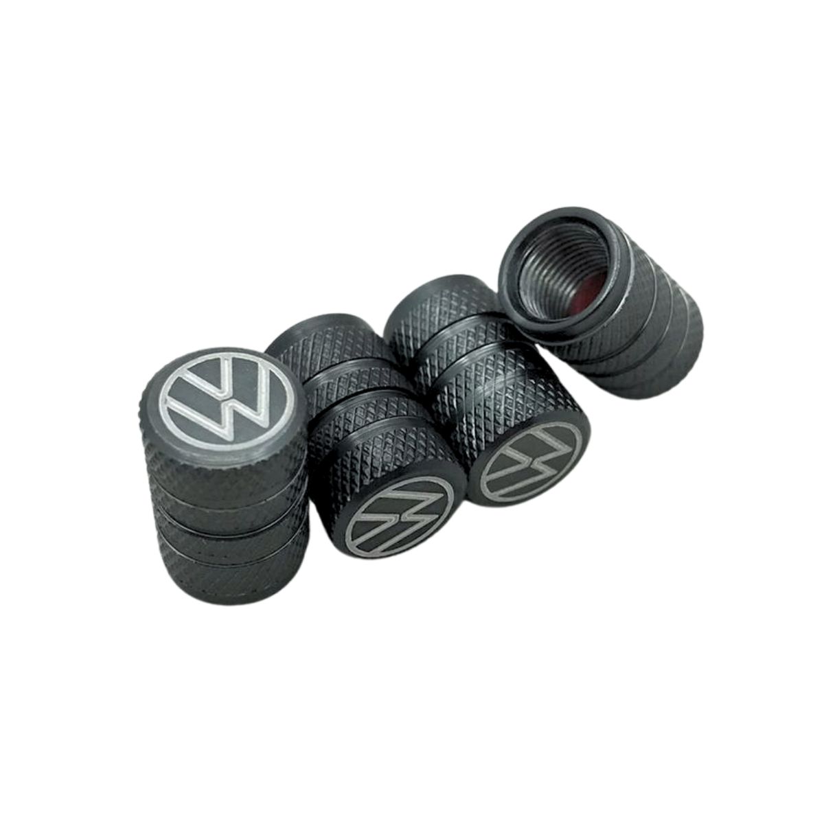 Set de Tapones para Válvula de Llanta Volkswagen Aluminio (4 Piezas) - KL Autoshop - Image 12