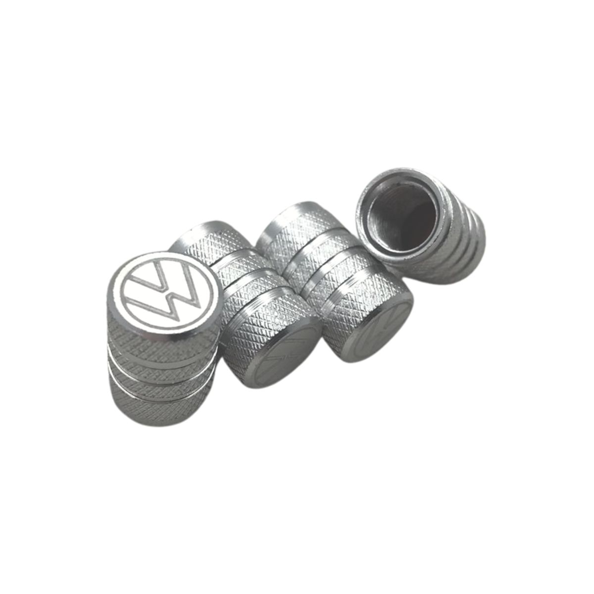 Set de Tapones para Válvula de Llanta Volkswagen Aluminio (4 Piezas) - KL Autoshop - Image 6