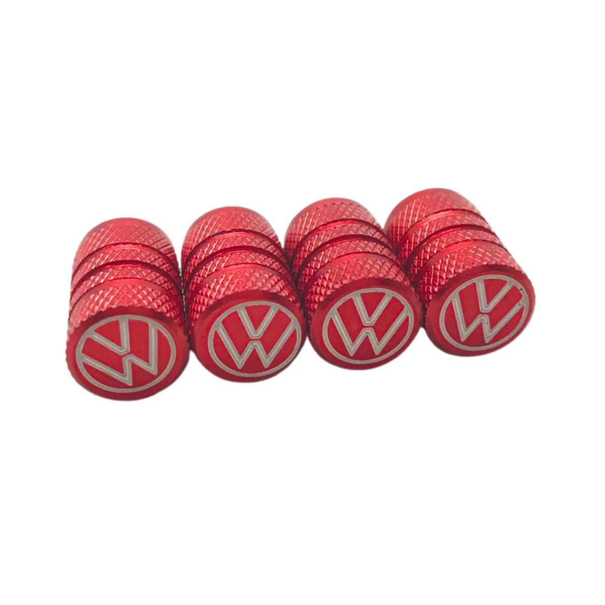 Set de Tapones para Válvula de Llanta Volkswagen Aluminio (4 Piezas) - KL Autoshop - Image 4