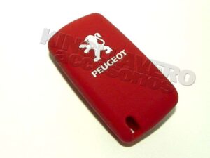 FUNDA SKIN PARA LLAVE TIPO NAVAJA PEUGEOT, 206, 207, 307,407