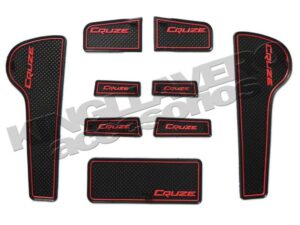 CHEVROLET CRUZE – JUEGO DE TAPETES ANTI DERRAPANTES PARA ESPACIOS DE INTERIOR