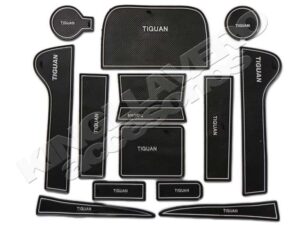 VW TIGUAN REFLEJANTES – JUEGO DE TAPETES ANTI DERRAPANTES PARA ESPACIOS DE INTERIOR