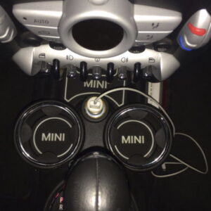 SET TAPETES CUBRE HUECOS, MINI COOPER, PORTAVASOS, CONSOLA, FRENO, PUERTAS
