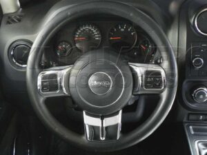 EMBELLECEDORES DE VOLANTE EN CROMO - JEEP PATRIOT, COMPASS, WRANGLER, SAHARA