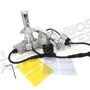 SET DE FOCOS LUZ LED COMPONENTE PHILIPS - H4