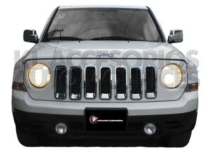 SET DE INSERTOS CROMO PARA PARRILLA - JEEP PATRIOT