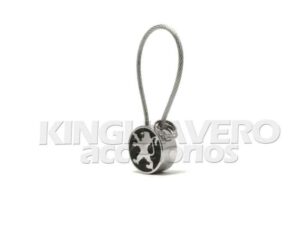 LLAVERO PEUGEOT, CORREA DE ACERO