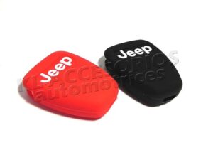 FUNDA SKIN DE SILICON PARA LLAVE JEEP PATRIOT, COMPASS, WRANGLER, COMMAND