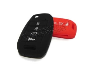 FUNDA SKIN LLAVE DE NAVAJA 4 BOTONES KIA, RIO, FORTE, SPORTAGE