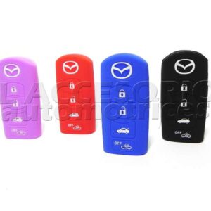 FUNDA SILICON PARA LLAVE DE PRESENCIA 4 BOTONES MAZDA, 2, 3, 6, CX3, CX5