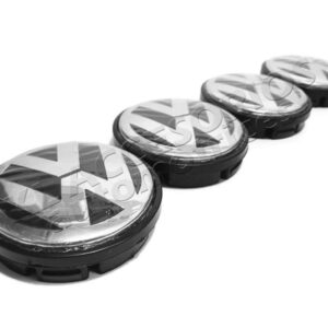 SET DE 4 TAPAS VOLKSWAGEN PARA CENTRO DE RIN 65 MM