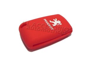 FUNDA SILICON DE LLAVE TIPO NAVAJA PEUGEOT, 206, 207, 306, 307