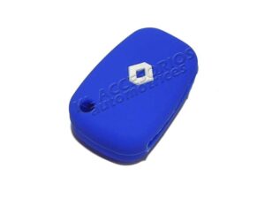 FUNDA DE SILICON PARA LLAVE DE NAVAJA RENAULT 2 BOTONES, FLUENCE, KANGOO