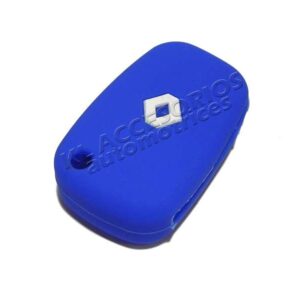 FUNDA DE SILICON PARA LLAVE DE NAVAJA RENAULT 2 BOTONES, FLUENCE, KANGOO