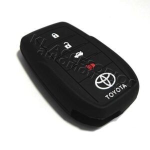 FUNDA SILICON LLAVE DE PRESENCIA, TOYOTA, HILUX, 4 BOTONES