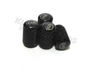 JUEGO DE TAPAS AIRE LLANTA, BUICK, ALUMINIO NEGRO, UNIVERSALES