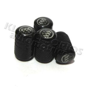 JUEGO DE TAPAS AIRE LLANTA, BUICK, ALUMINIO NEGRO, UNIVERSALES
