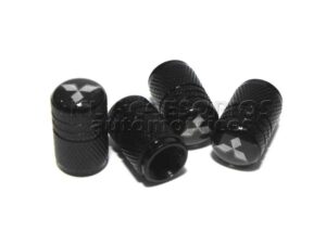 JUEGO DE TAPAS AIRE LLANTA, MITSUBISHI, ALUMINIO NEGRO, UNIVERSALES