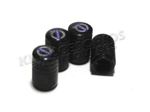 JUEGO DE TAPAS AIRE LLANTA, VOLVO, ALUMINIO NEGRO, UNIVERSALES