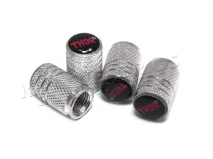 JUEGO DE TAPAS AIRE LLANTA, THOR RETRO, ALUMINIO, UNIVERSALES