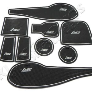 SET DE TAPETES CUBRE ESPACIOS DE INTERIORES, CHEVROLET AVEO