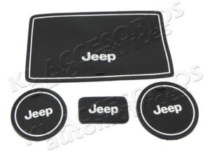 Set Tapetes Cubre Espacios Del Interior Jeep Wrangler