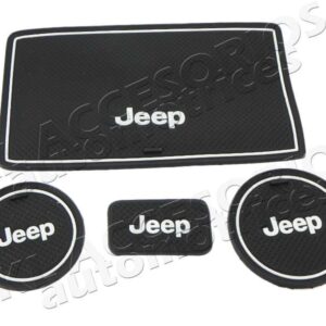 Set Tapetes Cubre Espacios Del Interior Jeep Wrangler