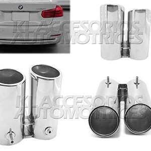 COLILLA, SALIDA ESCAPE, BMW 320, 330, CROMO