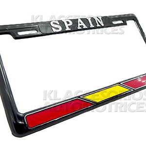 PAR DE PORTAPLACAS, SPAIN, ESPAÑA, SEAT, IBIZA, TOLEDO, LEON, FR, ATECA, ARONA