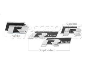 Set de emblemas R Line, R-Line