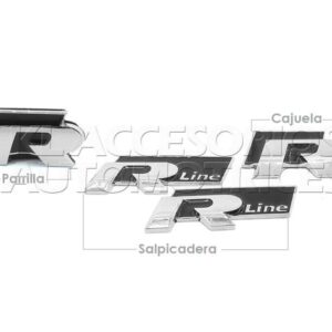 Set de emblemas R Line, R-Line
