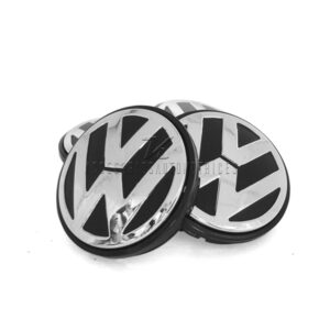 SET QUE CONTIENE 4 TAPAS DE CENTRO DE RIN CON LOGO VOLKSWAGEN