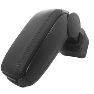 Consola descansabrazos con kit de instalacion para Nissan Versa 2012 a 2018, mejora la apariencia interior del vehiculo.