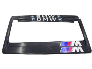 MARCOS PORTAPLACAS HECHO DE PLASTICO ABS RESISTENTE A LA INTEMPERIE, EL PRECIO ES POR EL SET CON 2 PIEZAS