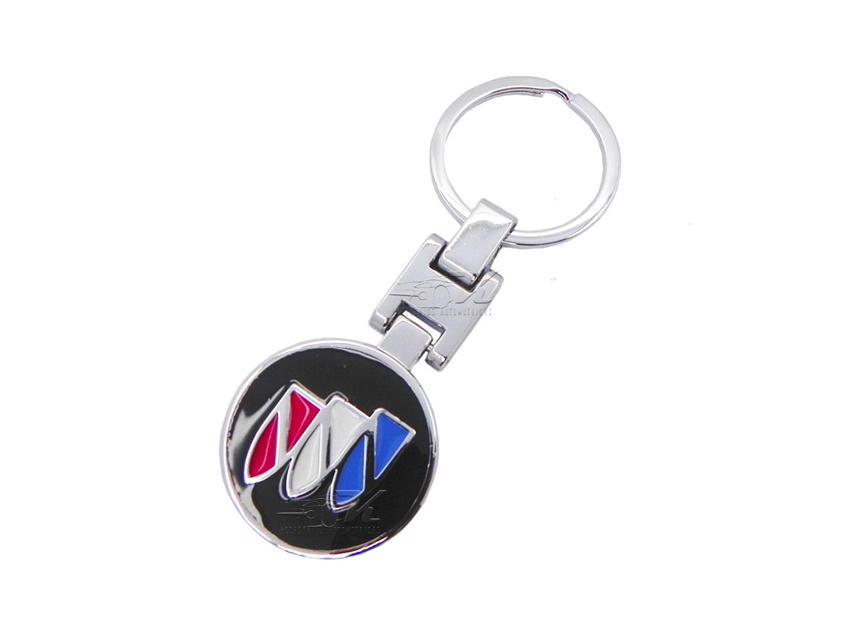 LLAVERO CON MOVIMIENTO ARTICULADO, EDICION PREMIUM BUICK, ACABADO PLATA, LOGO GRABADO, IDEAL PARA LAS LLAVES DEL VEHICULO.