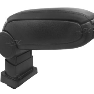 Consola descansabrazos compatible con Volkswagen Jetta A4 Mk4 y Clasico para instalar sobre la consola original del vehiculo, hecho de plastico ABS con resistencia al uso diario, se recomienda usar solo para descansabrazo no como soporte para moverse al interior del vehiculo, gran capacidad de almacenamiento.