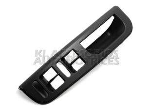 MARCO ASIDERO PARA PUERTA CON VIDRIOS ELECTRICOS HECHO DE PLASTICO ABSACABADO MATE, HECHO EN CHINA, REEMPLAZO GENERICO, CALIDAD GARANTIZADA.