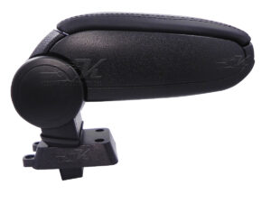 Descansabrazo para instalar en el area del portavaso de la consola central del vehículo, fácil instalación solo se fija con pijas, hecho de plástico ABS y estructura metálica para mayor duración y resistencia.