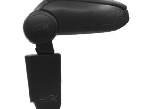 Descansabrazo para instalar en el area del portavaso de la consola central del vehículo, fácil instalación solo se fija con pijas, hecho de plástico ABS y estructura metálica para mayor duración y resistencia.