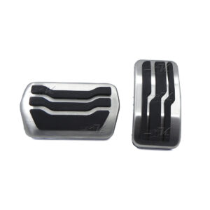PRODUCTO GENERICO, HECHOS DE ALUMINIO CON CAUCHO VULCANIZADO, CUMPLEN CON LAS ESPECIFICACIONES ORIGINALES DEL VEHICULO, SE INSTALAN DE LA MISMA MANERA QUE LOS CUBRE PEDALES DE HULE ORIGINALES, MEJORA LA APARIENCIA DEL INTERIOR DEL VEHICULO. CALIDAD GARANTAIZADA.